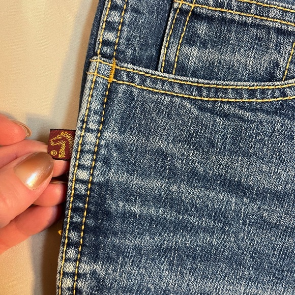 Jordache Women's vintage Straight Leg Jeans - Blue - Picture 3 of 9